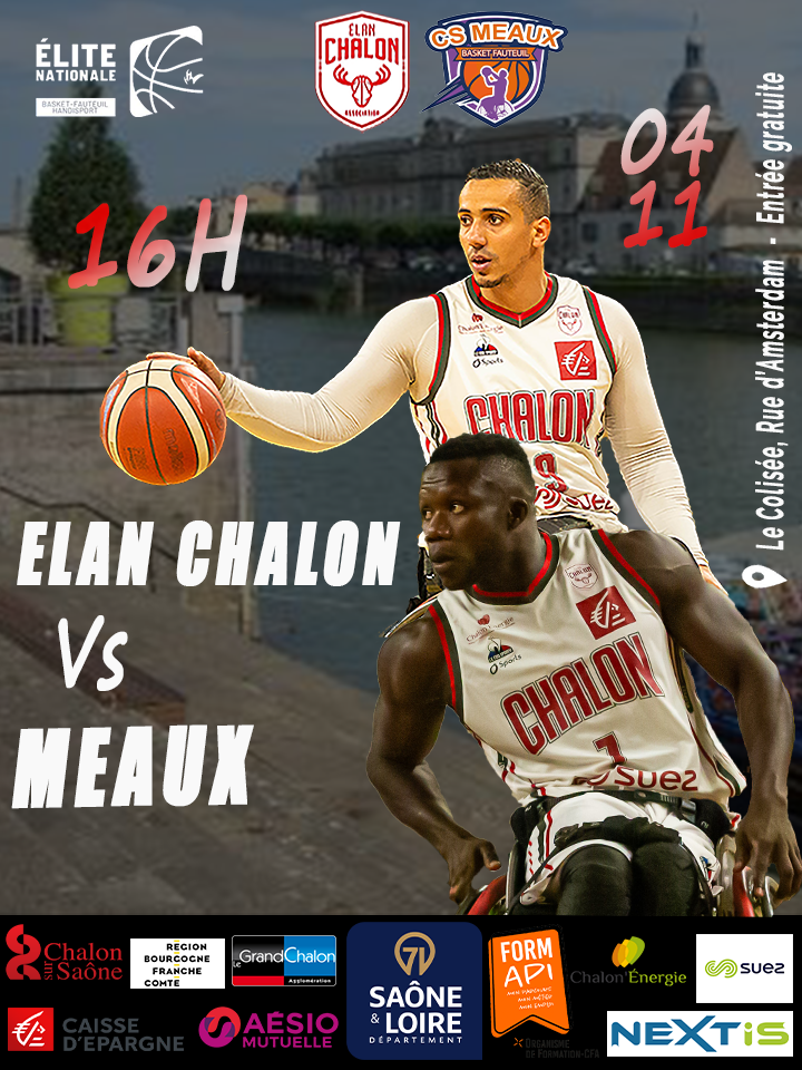 affiche de match MEAUX FB